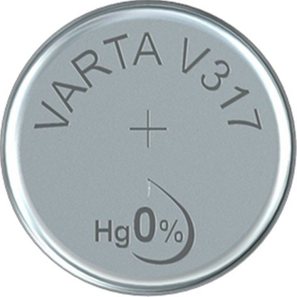 SR62 (V317) - Silberoxid - Knopfzelle für Uhren